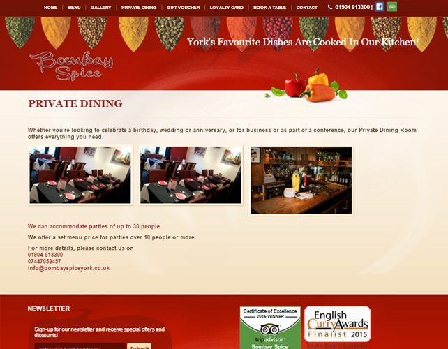 Website Design for Restaurants UK